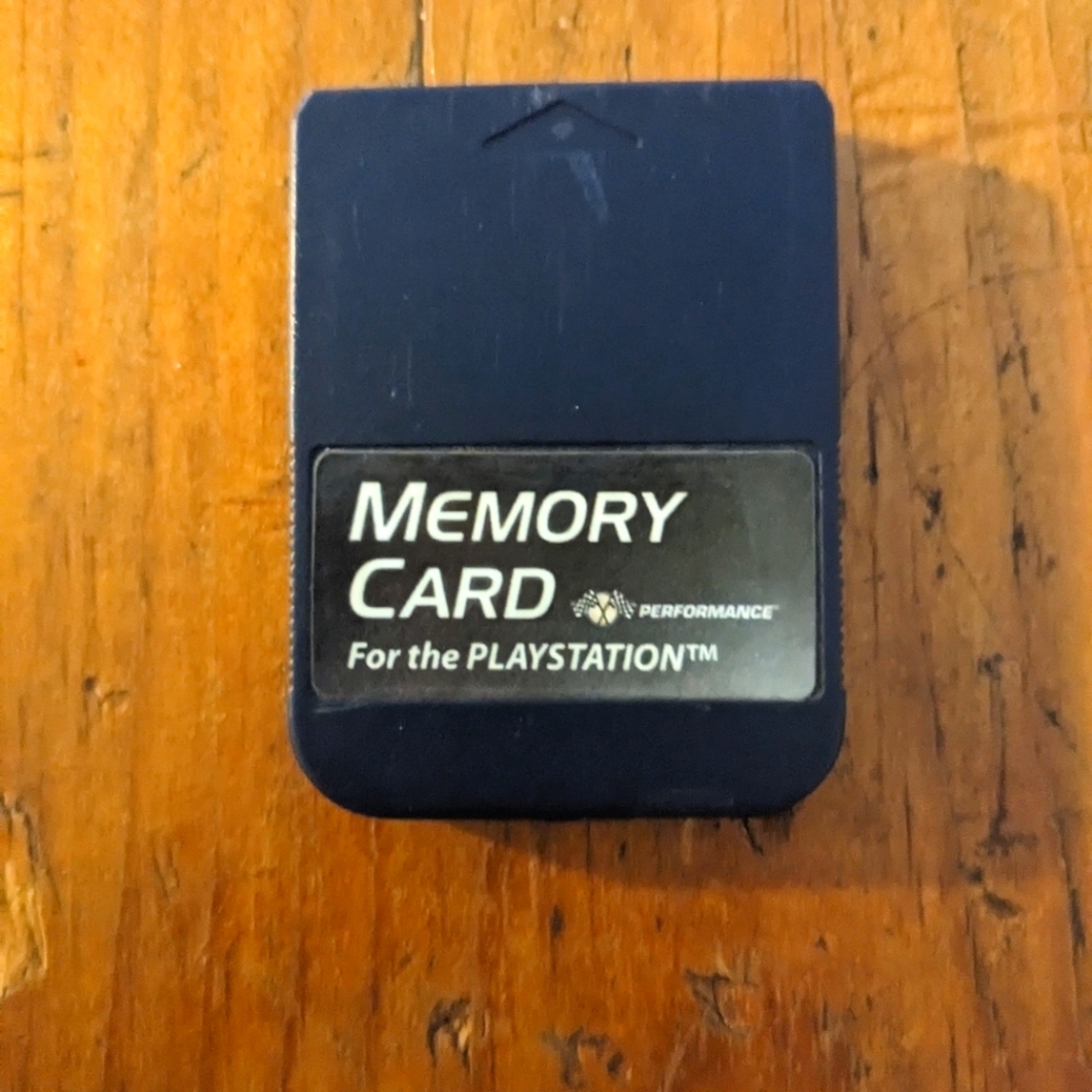PS 1 Memory Card
